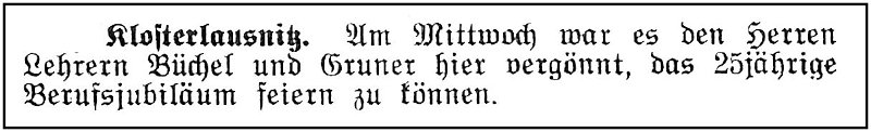 1906-06-06 Kl 25 Jahre Buechel - Gruner